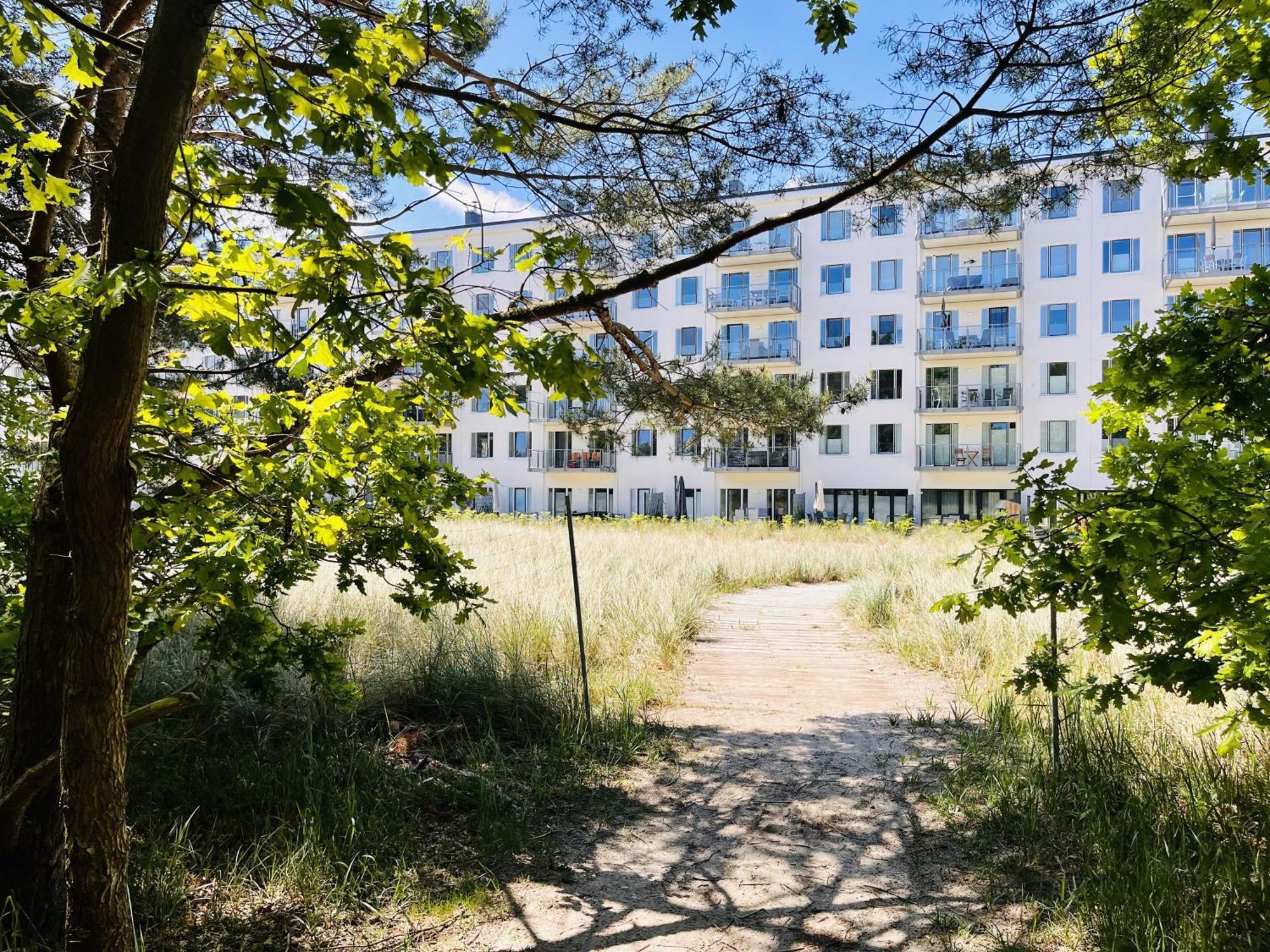 Ferienwohnung Aquamarin Im Haus Arkona Prora Binz Exterior foto